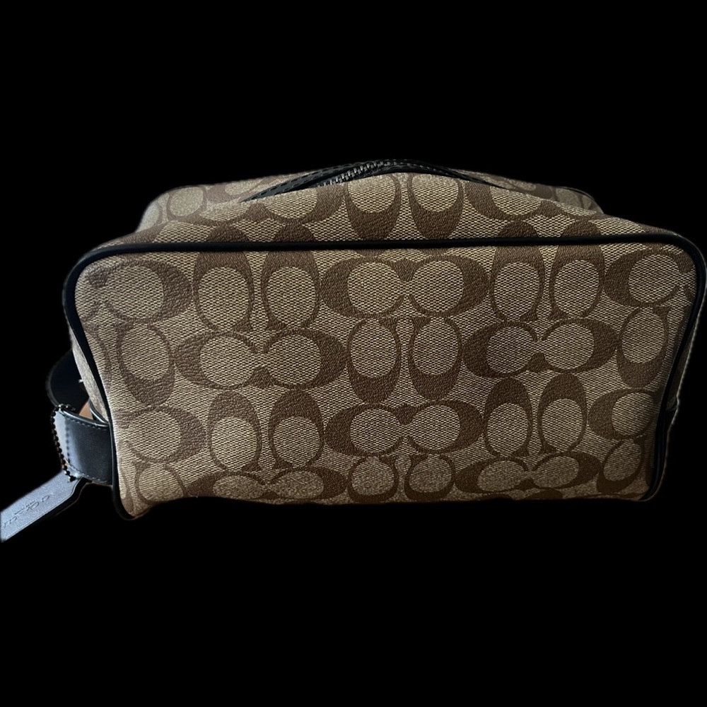 Large Travel Kit in signature canvas (only used once)